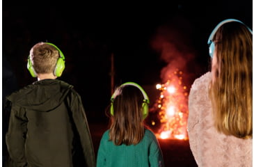 Image of ISOtunes Sport Junior Defender Protective Ear Muffs, 20 dB, 1 Pair, Blue, Kids, IT-96KB