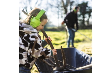 Image of ISOtunes Sport Junior Defender Protective Ear Muffs, 20 dB, 1 Pair, Green, Kids, IT-96KG