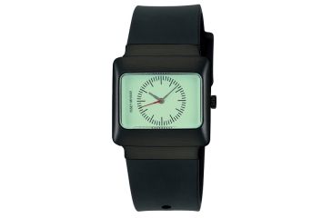 Image of Issey Miyake SILAh021 Vakio Watch - Black Band, Gray, Luminous Face Case