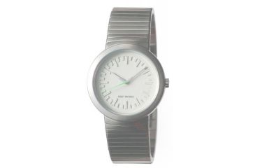 Image of Issey Miyake SILAl001 Vakio2 Mens Watch - Silver Metal Band, Silver Case