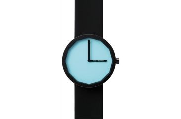 Image of Issey Miyake SILAp003 Twelve Mens Watch - Black Band, Black/Blue Case