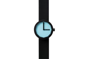 Image of Issey Miyake SILAp006 Twelve Ladies Watch - Black Band, Black/Blue Case