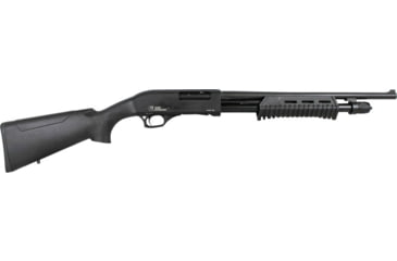 Image of Iver Johnson Arms 3in Field Pump Shotgun, 20 Gauge, 18in BBL, Synthetic Black Stock, 4RD Capacity, Blued Black, PAS20