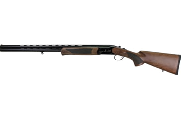 Image of Iver Johnson Arms 600 3in Field Over/Under Shotgun, .410 Bore, 28in BBL, Walnut Matte Black Stock, Black, IJ600410BC