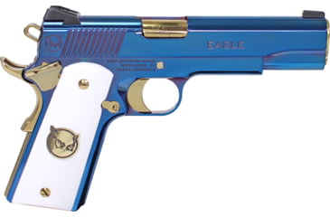 Image of Iver Johnson Arms Eagle Ultramarine 1911 Semi Auto Pistol, .45 ACP, 5 inch Barrel
