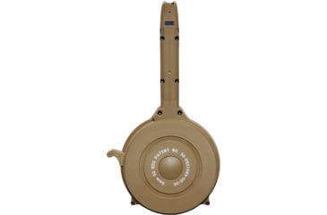 Image of Iver Johnson Arms Glock 9mm Luger, 50 Round Pistol Magazine, Tan, 50, GLOCK9TAN