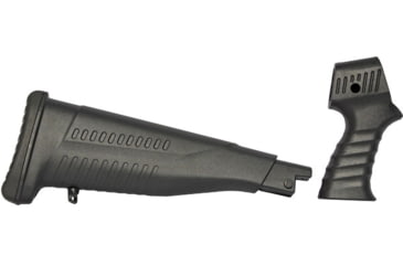 Image of Iver Johnson Arms Iver Johnson Stock 2-pc Pistol Grip Pump&amp;auto 12&amp;20ga Black