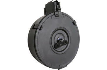 Image of Iver Johnson Arms AK-47 and AK-74, 7.62x39mm, 100 Round Rifle Magazine, Black, AK47100RD