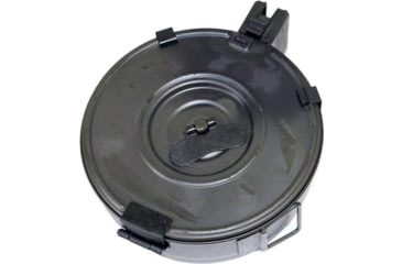 Image of Iver Johnson Arms AK-47 and AK-74, 7.62x39mm, 75 Round Rifle Magazine, Black, 75, AK4775RD