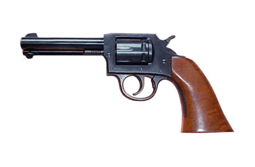 Image of Iver Johnson Arms Sidewinder Revolver, .22 Long Rifle, 4.75in barrel, blued finish steel frame, smooth walnut grip, revolving chamber, fixed blade and notch, 8 round cylinder, IJ-SDW-.22LR-4.75-1-FRRMPG