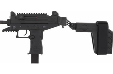 Image of IWI US Uzi Pro Semi Auto Pistol with Fold Stabilizing Brace, 9mm Luger, 4.5 in Barrel