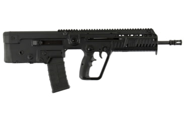 Image of IWI US Tavor X95-XB16 Flattop Bull-Pup Semi-Auto Rifle, 223 Rem/5.56 NATO, 16.5in Barrel, 1-7, Synthetic Black Stock, Black, XB16-FRRMPG