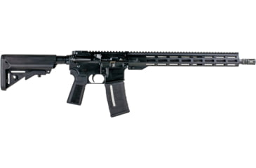 Image of IWI US Zion Z-15 Tactical Semi-Auto Rifle, 223 Rem/5.56 NATO, 16.5in Barrel, 1-8, Synthetic Black Stock, Black, Z15TAC16-FRRMPG