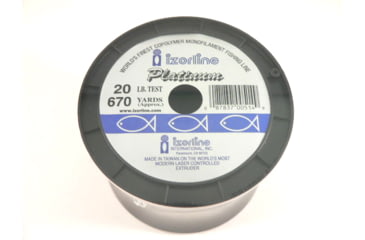 Image of Izorline Izorline 005149 Platinum Co-Polymer Mono Line 20lb Green 1/4lb Bulk, 5149
