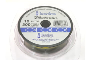 Image of Izorline Platinum Co-Polymer Mono Line 10lb 300yd Hi-Vis Yellow, 6023