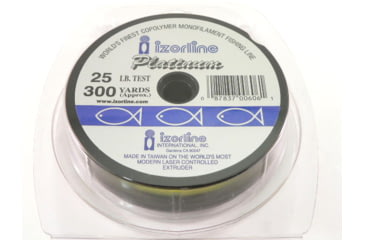 Image of Izorline Platinum Co-Polymer Mono Line 25lb 300yd Hi-Vis Yellow, 6061
