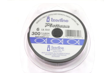 Image of Izorline Platinum Co-Polymer Mono Line 6lb 300yd Clear, 27028