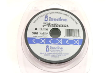 Image of Izorline Platinum Co-Polymer Mono Line 8lb 300yd Clear, 27035