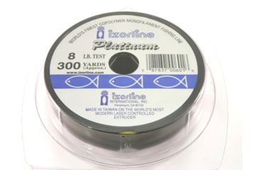 Image of Izorline Platinum Co-Polymer Mono Line 8lb 300yd Hi-Vis Yellow, 6016