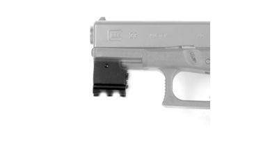 Image of JE Machine Tech 5mW Pistol Square Compact Red Laser Sight, Black TS-LS7B