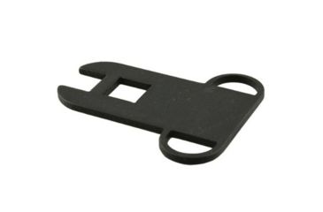 Image of JE Machine Tech AK-47/74 Ambidextrous Dual Loop Steel Sling Adapter Plate, Black TS-EPK2
