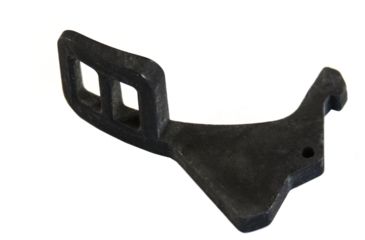 Image of JE Machine Tech Ambidextrous Heat Treated Over-Sized Steel Tactical Latch Adapter, Powder Coated, Black PS-TL3