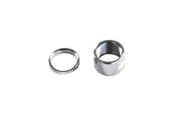 Image of JE Machine Tech AR-10 .308/7.62 Thread Protector w/Crush Washer, 5/8x24, Silver PS-TP3S