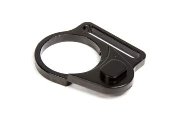 Image of JE Machine Tech AR-15/LR-308 A2 Right Hand Loop Sling Mount Adapter End Plate, Black TS-EP2