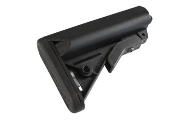 Image of JE Machine Tech CA Compliant AR SOPMOD Mil-Spec Pinned LM Buttstock, Black PS-ST7B-CA