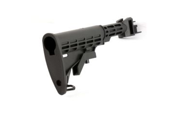 Image of JE Machine Tech Commercial Spec Buffer Tube Converter for Stamped AK, Black TS-ABT22