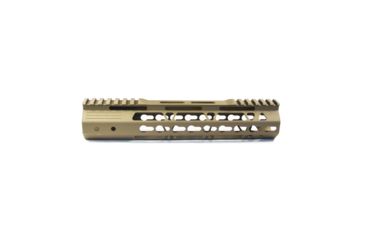 Image of JE Machine Tech Je Handguard Free Float Ar15 10'' Key-mod W/rail Relief Tan