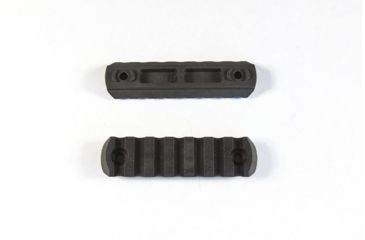 Image of JE Machine Tech Je M-lok Polymer Rail Section 4'' 7 Slot 2 Per Pkg