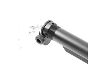 Image of JE Machine Tech Mickey Mouse Ambidextrous QD Swivel Sling Adapter End Plate, Black TS-EP6