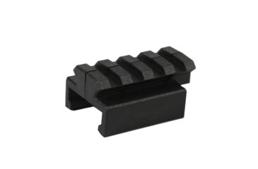 Image of JE Machine Tech Polymer Picatinny Rail Adapter for Compact/Full Size Pistols, Black TS-AR2