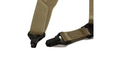 Image of JE Machine Tech Quick Action Convertible 1/2 Point Sling, MS3, Tan TS-SL6T