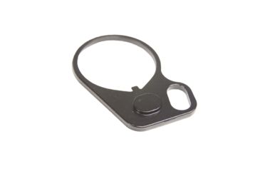 Image of JE Machine Tech Right Hand Single Loop Oval Sling Mount Adapter End Plate, Black TS-EP9