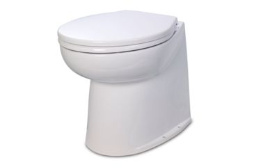 Image of Jabsco 17" Deluxe Flush Fresh Water Electric Toilet - 24V 59942