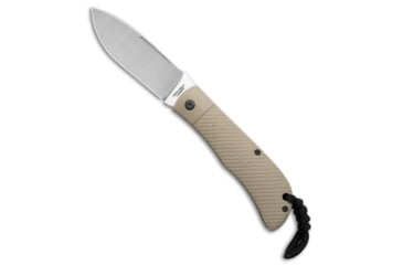 Image of Jack Wolf Jack Wolf Knives Timber Jack Slip Joint Knife FDE Cross Hatch G-10 3.6" Satin, Tan, 154CM, adult, BHQ-227566