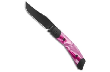 Image of Jack Wolf Knives Jack Wolf Mini Cyborg Jack Slip Joint Knife Cosmic Pink Kirinite 2.6&quot; Black, Black/Pink, CPM S90V, adult, BHQ-201006