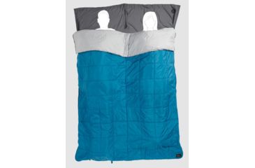 Image of Jack Wolfskin 4-In-1 Blanket Plus41, Dark Turquoise, 3004531-1077