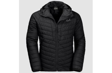 Image of Jack Wolfskin Aero Trail Quilted Coat Men, Black, 2X Large 1204471-6000006