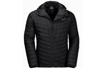 Image of Jack Wolfskin Aero Trail Quilted Coat Men, Black