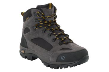 Image of Jack Wolfskin All Terrain 8 Texapore Mid Hiking Boots - Men's, 8, Phantom 4017872-6350070