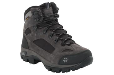 Image of Jack Wolfskin All Terrain 8 Texapore Mid Hiking Boots - Women's, 9, Shadow Black 4017882-6101070