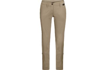 Image of Jack Wolfskin Desert Roll-Up Pants - Womens, Sand Dune, 14, 1505281-5605042
