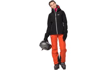 Image of Jack Wolfskin Exolight Mountain Jacket W - Womens, Black, Extra Large, 1112471-6000005