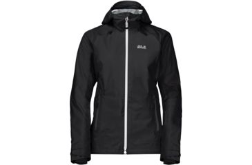 Image of Jack Wolfskin Exolight Mountain Jacket W - Womens, Black, Extra Large, 1112471-6000005