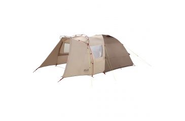 Image of Jack Wolfskin GRAND ILLUSION IV Dome Tent - 4 Person, Sahara, One Size 3007541-5122