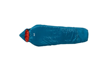 Image of Jack Wolfskin GROW UP COMFORT Sleeping Bag - Kids, Moroccan Blue, One Size 3003791-1800012