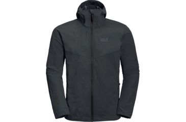 Image of Jack Wolfskin Lakeside Jacket - Mens, Phantom, Large, 1305991-6350004